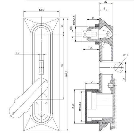 Zamek HS 07